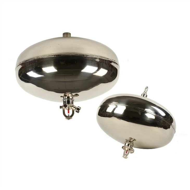 Ceiling Type Automatic Fire Extinguisher With Sprinkler Glass Bulb