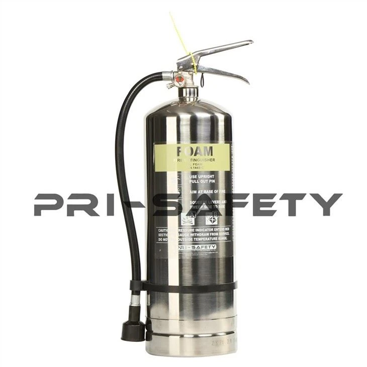 Stainless Steel 6L Foam Fire Extinguishers